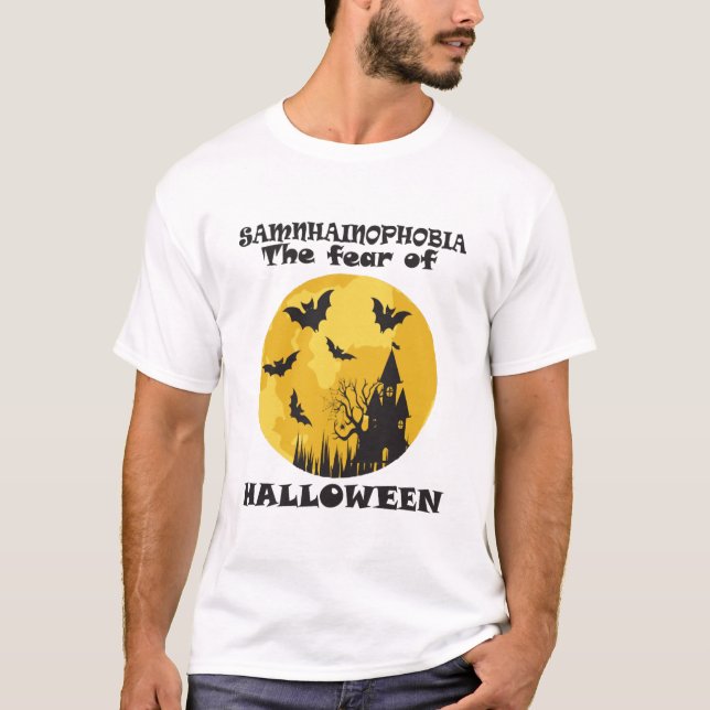 Lustiges Halloween T-Shirt (Vorderseite)