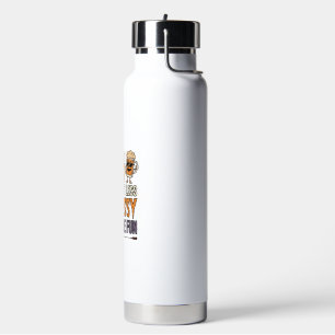 Lustiges Halloween-Trinken Weniger Klasse T-Shirt- Trinkflasche