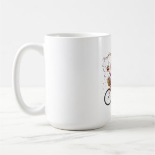 Lustiges Happy Birthday Oma Geschenk Radfahren Oma Kaffeetasse