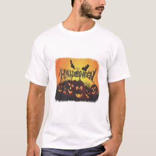 Lustiges Happy Halloween Design T-Shirt