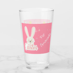 LUSTIGES HÄSCHEN Hapy Osterei-Jagd-Party Glas