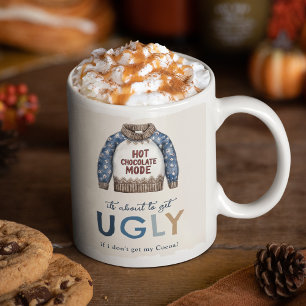 Lustiges hässliches Weihnachtsgeschenk Kaffeetasse