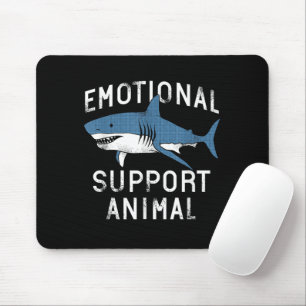 Lustiges Haustier-Tier Schrecklicher Hai Wortwitz  Mousepad