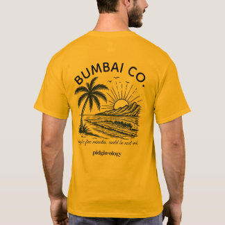 Lustiges Hawaiian Pidgin Bumbai Co. Retro-Surf Gol T-Shirt
