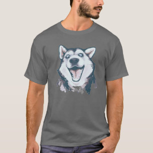 Lustiges heiseres Gesicht T-Shirt