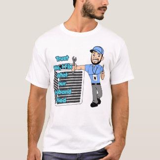 Lustiges Heizungs- und Klimaanlagentechniker-Shirt T-Shirt