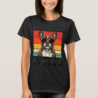 Lustiges Hemd Six Seven Bruh Französische Bulldogg T-Shirt