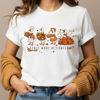 Lustiges Herbst-Dankfest-T-Shirt für Friendsgiving T-Shirt