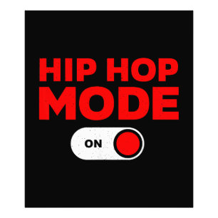 Lustiges Hip-Hop-Design für Männer Frauen 90er Hip Fotodruck