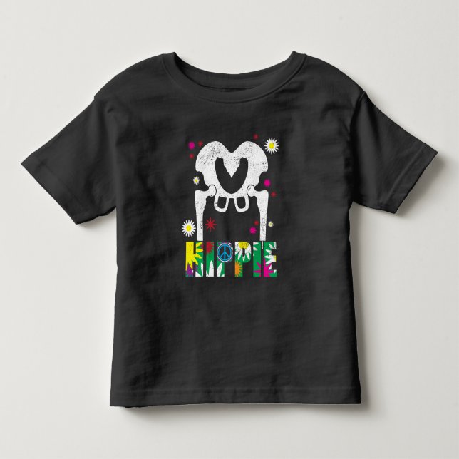 Lustiges Hippie-Shirt für angesagte Kleinkind T-shirt (Vorderseite)