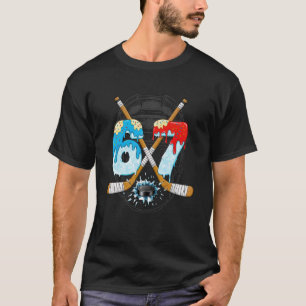Lustiges Hockey-Eis 67 Schmelzendes Eis Gen Alpha T-Shirt