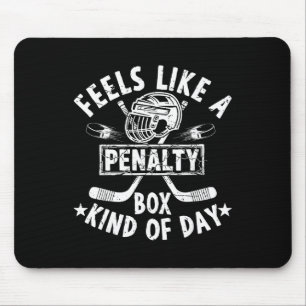 Lustiges Hockey Gefühle wie ein Tag in der Strafba Mousepad