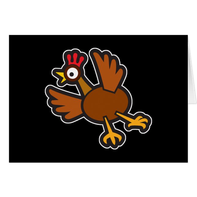 lustiges Huhn (Vorderseite (Horizontal))