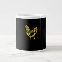 Lustiges Huhn F-Caw-F Henne Geflügel Hahn Stall