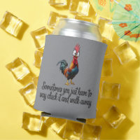 Lustiges Huhn Manchmal Muss Man Einfach Cluck Sage