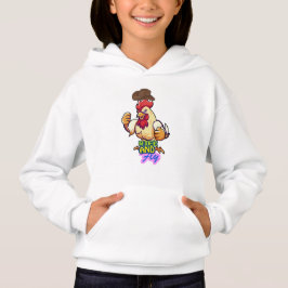 Lustiges Huhn Rise and Fly” T-Shirt Hoodie