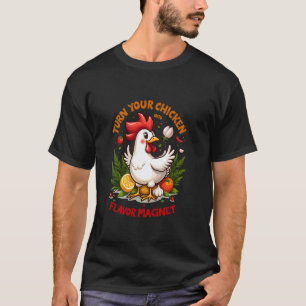 Lustiges Hühner-Koch-Humor-Design Hühnerliebhaber T-Shirt