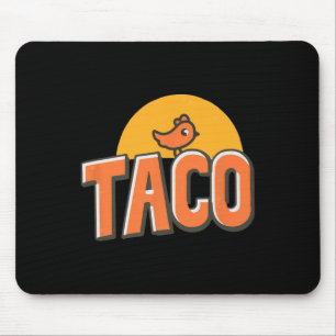 Lustiges Hühner-Meme Trendiger Taco Trump immer Hu Mousepad