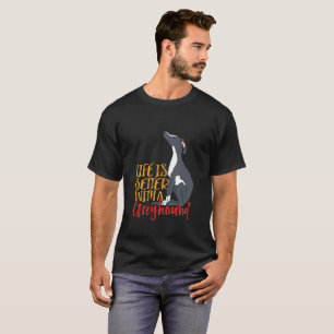 Lustiges Hundeliebhaber-Leben ist- mit einem T-Shirt