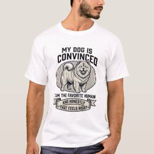 Lustiges Hundeliebhaber-Shirt mit Vintage-graviert T-Shirt