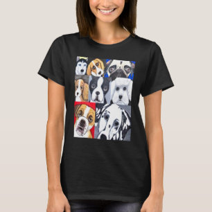 Lustiges Hundeshirt Husky Beagle Pug Hunde Männer T-Shirt
