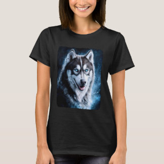 Lustiges Husky-Hund-Design für Hunde-Liebhaber T-Shirt