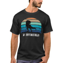 Lustiges Ich bin unverwundbar T Rex T Shirt