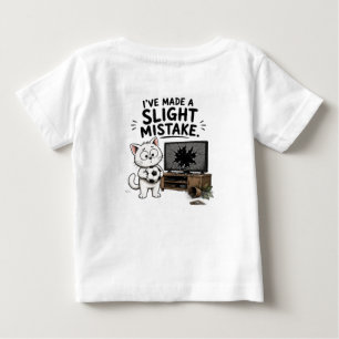 Lustiges Ich Habe Einen Kleinen Fehler Gemacht T-S Baby T-shirt