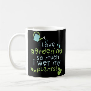 Lustiges im Garten arbeiteni machte mein Kaffeetasse