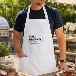 Lustiges, individuelles BBQ- & Kochgeschenk für de Schürze