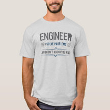 Lustiges Ingenieur T-Shirt Vertrau mir, ich bin In