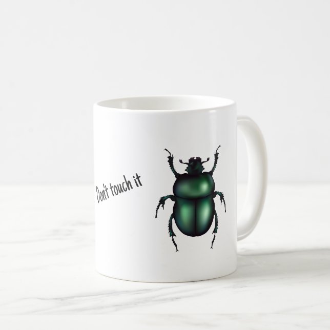 Lustiges Insekt  Kaffeetasse (VorderseiteRechts)