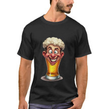 Lustiges IPA-Bier-Grafik-T-Shirt für Männer