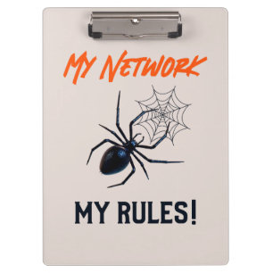 Lustiges IT-Netzwerk-Admin-Humor-Geschenk Klemmbrett