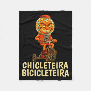 Lustiges italienisches Brainrot-Kinder-Meme Chicle Fleecedecke