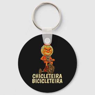 Lustiges italienisches Brainrot-Kinder-Meme Chicle Schlüsselanhänger