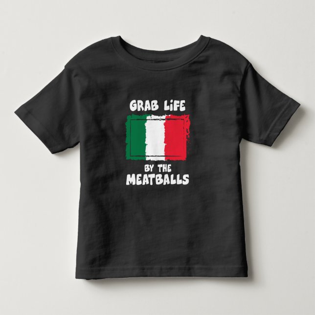 Lustiges italienisches kleinkind t-shirt (Vorderseite)