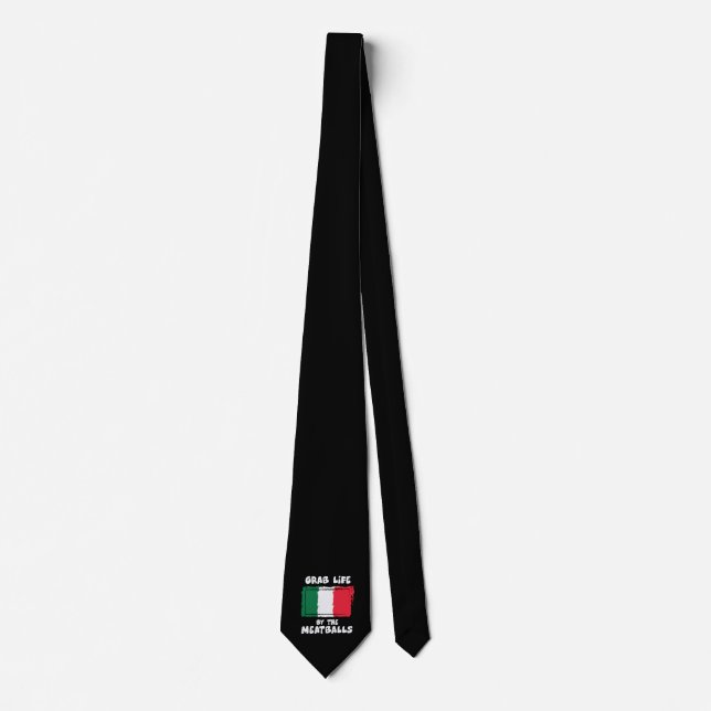 Lustiges italienisches krawatte (Vorderseite)