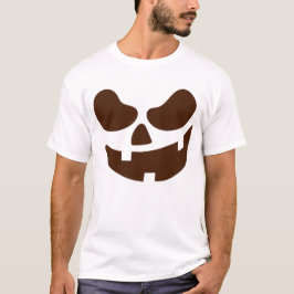 Lustiges Jack-o'-Lantern-Gesicht Halloween T-Shirt