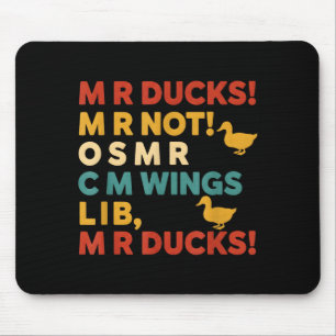 Lustiges Jagd-Humor-T-Shirt für M R Enten  Mousepad