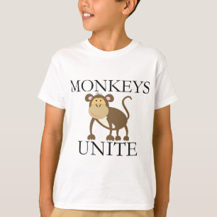 Lustiges Jahr des Affen "Affen vereinigen " T-Shirt