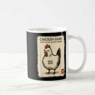 Lustiges japanisches Kunst-Huhn-Spiel Grafik-T-Shi Kaffeetasse