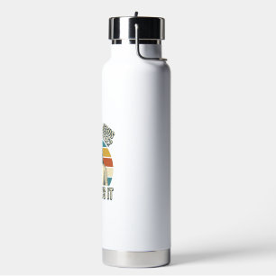Lustiges Jesus Kaffee Vintage Gravur Shirt Design_ Trinkflasche