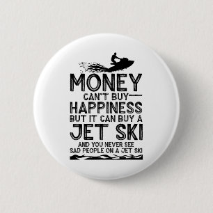 Lustiges Jet-Ski-Geschenk für Wassersportliebhaber Button