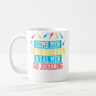 Lustiges Jonglierdesign für Männer für Frauen Kaffeetasse