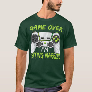 Lustiges Junggesellenabschied Spiel Vorbei Ich hei T-Shirt