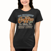 Lustiges Kaffeebus-Shirt für Frauen