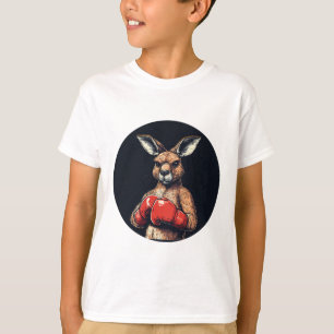 Lustiges kämpfendes Känguru für einen skurrilen Kn T-Shirt