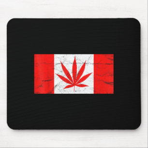 Lustiges Kanada & Marihuana-Blatt! Kanadische Mousepad