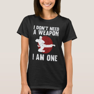 Lustiges Karate für Männer Frauen Taekwondo Kampfs T-Shirt